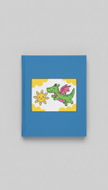 Libro ilustrado azul juguetón